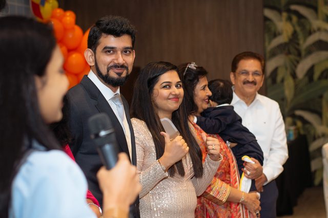 Photos taken from moments of celebrations.