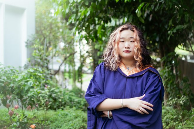 Graduation portrait photography examples.